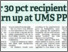 [thumbnail of Over 30 pct recipients fail to turn up at UMS PPV.pdf]